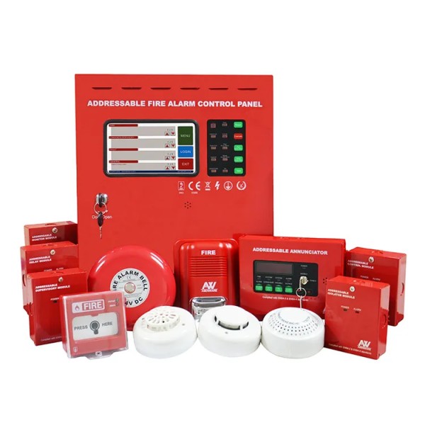 Industrial fire detection and alarm system